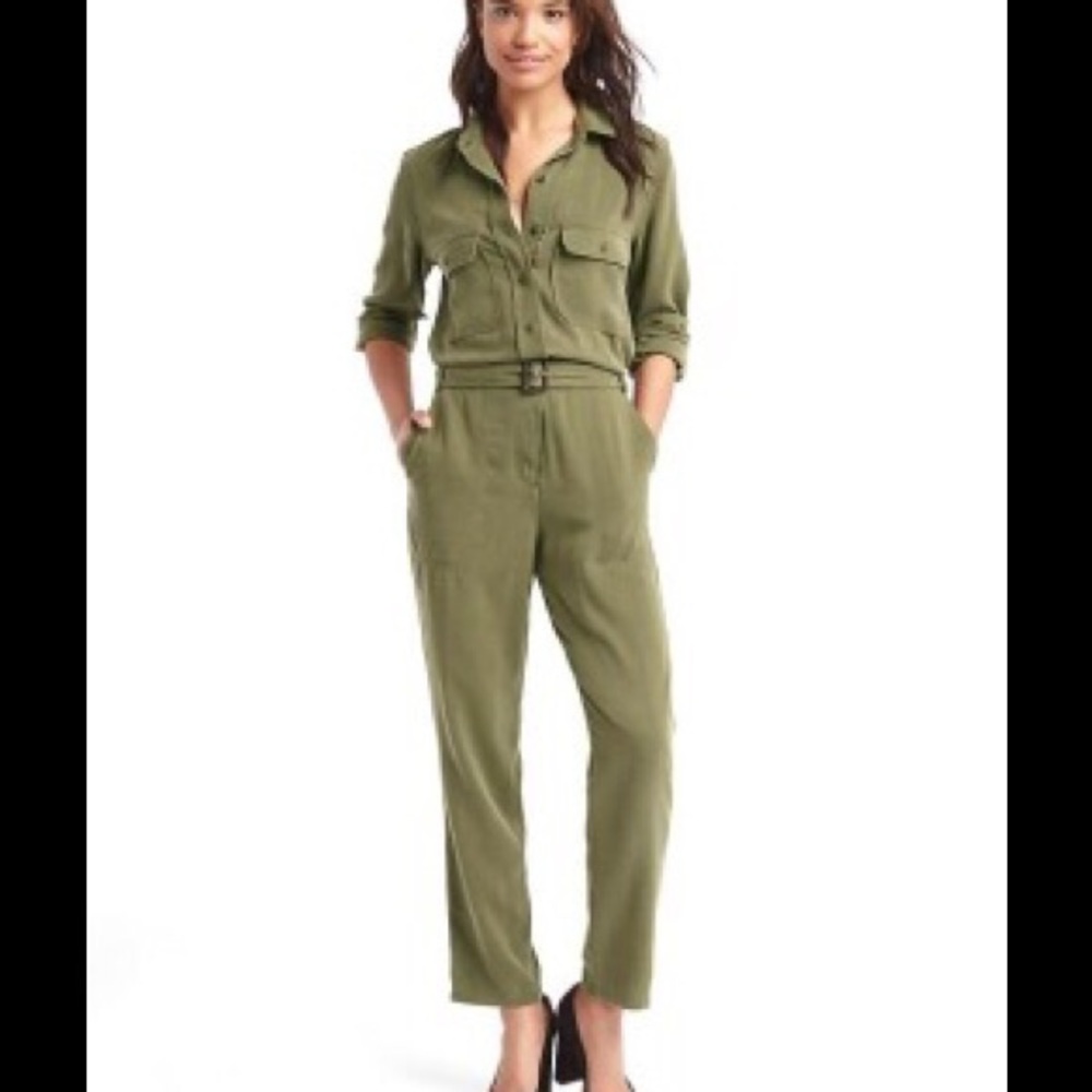 Gap Military Style Jumpsuit